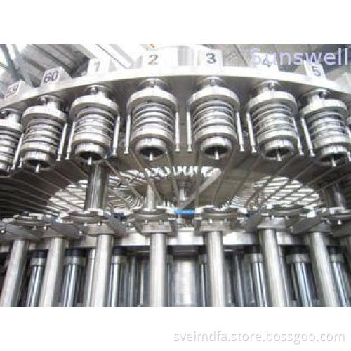 Industrial vitamin drinks, milk, beverage bottling rinsing,